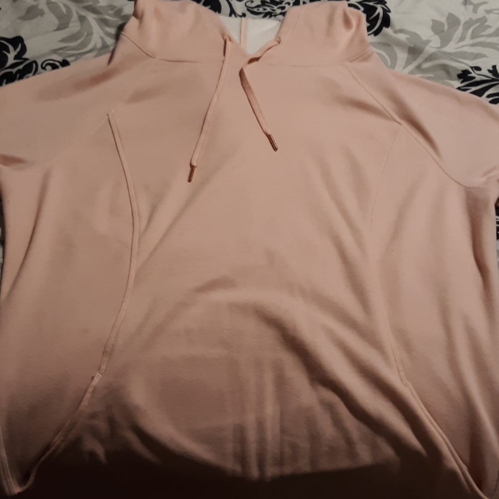 Pink hoodie